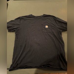 carhartt black t-shirt size xl